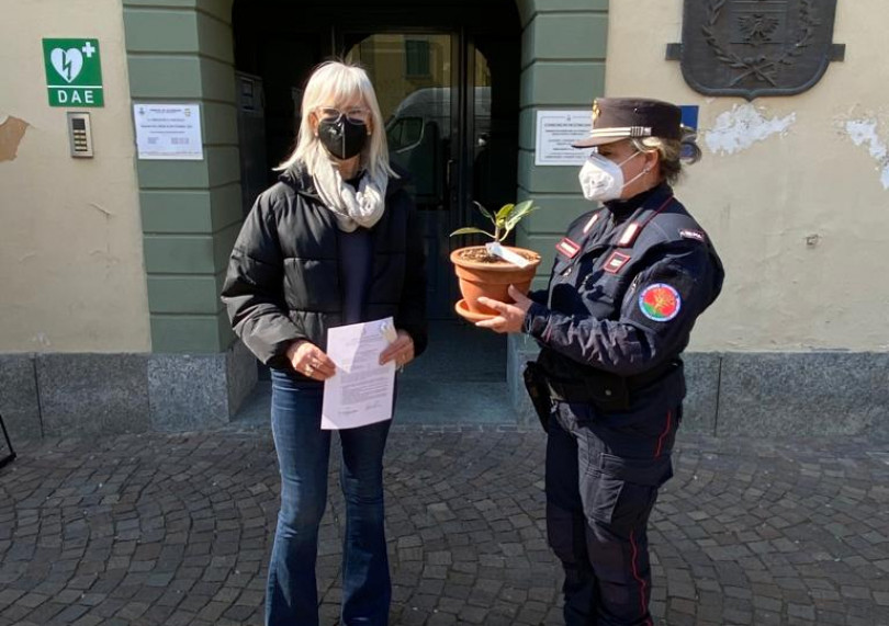 Anche Occimiano ha ricordato tutte le vittime di mafia